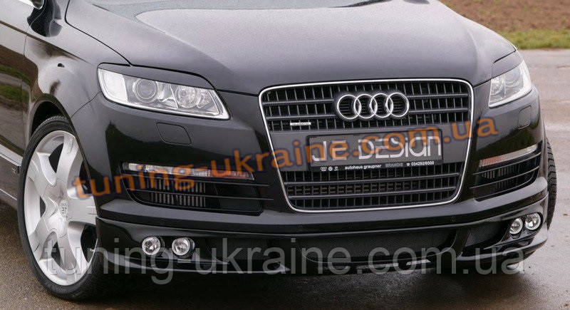 Реснички на фары для Audi Q7 2005-2014 - фото 6 - id-p219347206