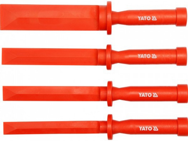 Набір пластмасових шаберів YATO 4 передм