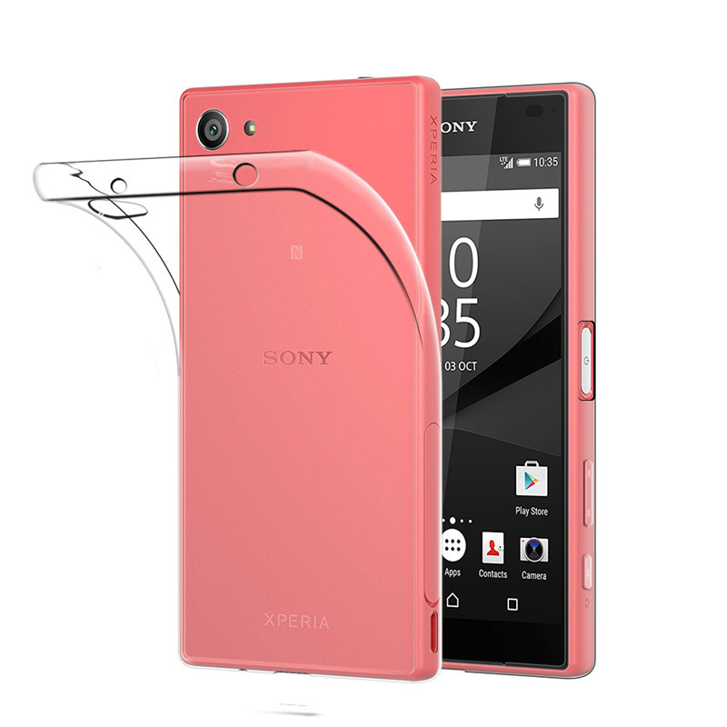 Ультратонкий 0,3 мм чохол для Sony Xperia Z5 Compact прозорий