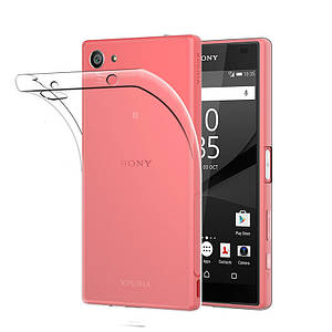 Ультратонкий 0,3 мм чохол для Sony Xperia Z5 Compact прозорий