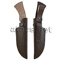 Шкіряний чохол з тисненням No2 (коричневий)