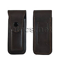 Шкіряний чохол для складного ножа (коричневий)