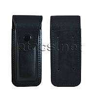 Шкіряний чохол для складаного ножа (чорний)