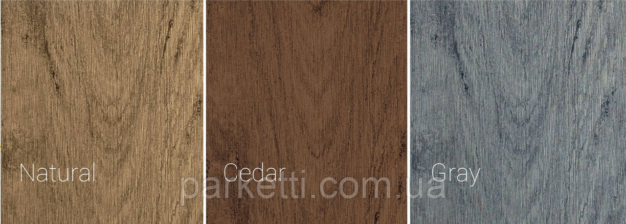 Террасная доска Bruggan Multicolor Wenge, Cedar, Gray (Бельгия), 2200х125х23 - фото 3 - id-p40141086