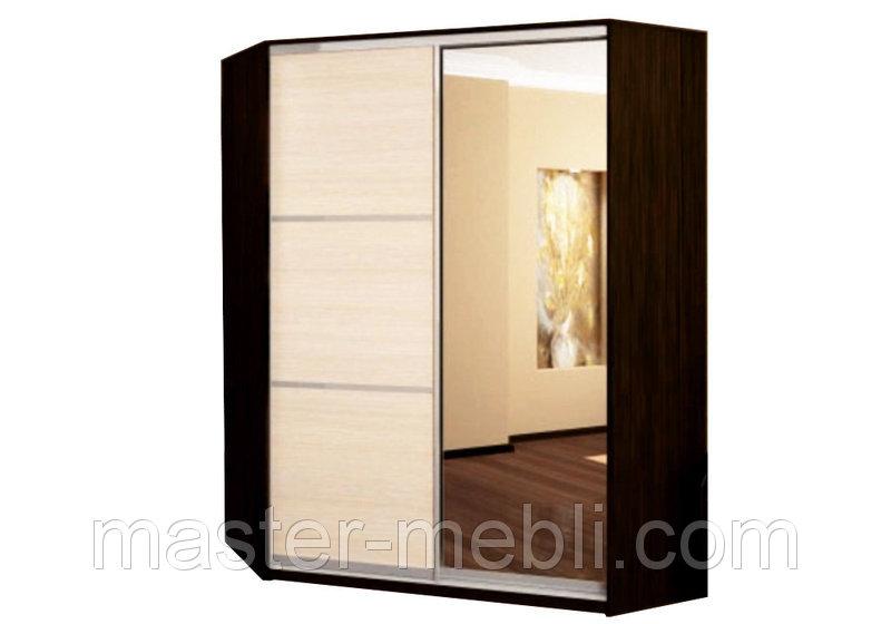 Кутова шафа-купе 150x150x220 Гарант / Кутовий шафа-купе 150x150x220 Garant
