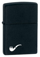 Запальничка трубкова ZIPPO 218 PL BLACK MATTE PIPE LIGHTER