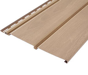 Сайдинг вініловий.Фасадна панель VOX MAX-3 Бук Польща., фото 1