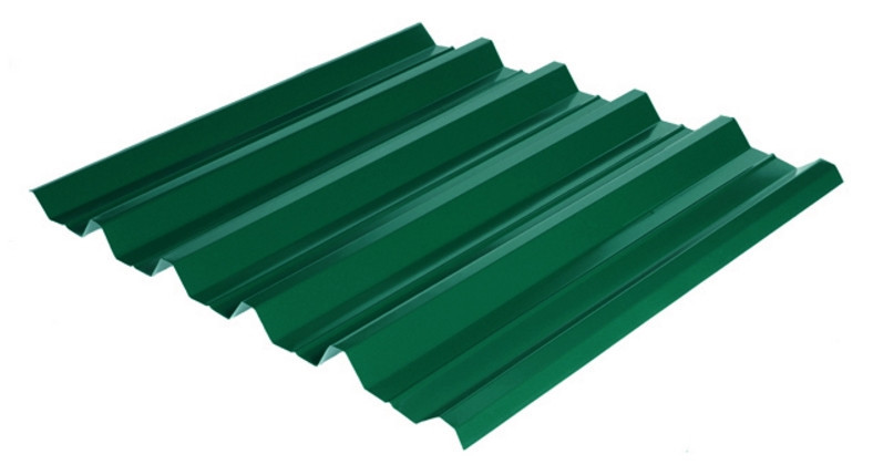 Профнастил НС-44 / RAL 6005 / 0,45 мм (Корея)