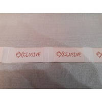 Этикетка тканная жакардовая для одежды 3см Exclusive (100м)-(1000шт)