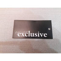 Этикетка картонная Exlusive 5х10см (1000шт) черная