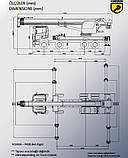 Телескопічний гідравлічний автокран Hidrokon (Гидрокон) HK 90 33 T3, фото 3