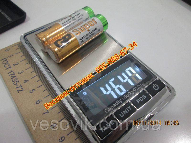 Весы ювелирные электронные Digital DS-New (500g/0,01) 55х60мм - фото 8 - id-p578438815