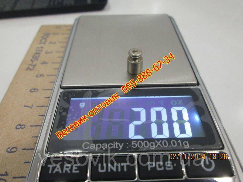 Весы ювелирные электронные Digital DS-New (500g/0,01) 55х60мм - фото 9 - id-p578438815