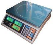 Ваги торговельні ВТЕ-Центровіс-30Т1-ДВ-(ЖК) 230х285мм 30 кг (дел. 5г), фото 1