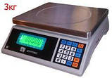 Весы повышенной точности ВТЕ-Центровес-3-Т3С3 3кг со счетной функцией, фото 4