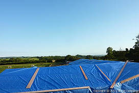 Тенти від дощу та сонця, накриття даху, перекриттів, альтанок