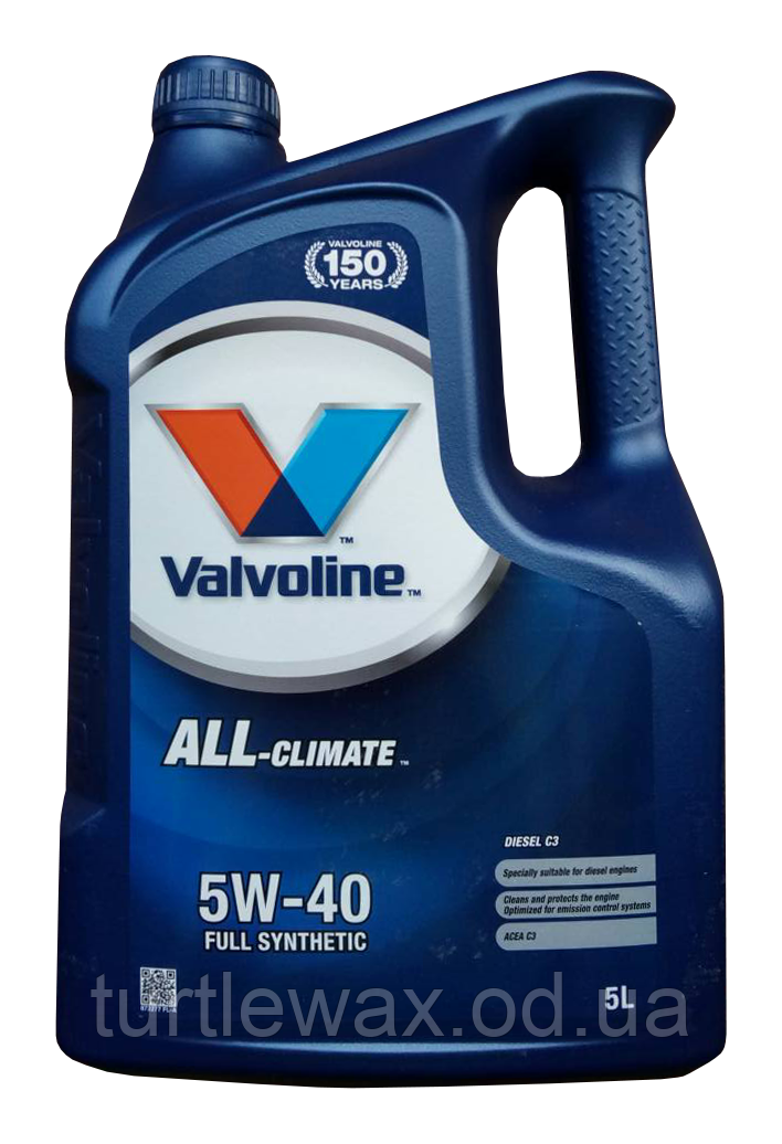 Масло моторне Valvoline ALL-climate C3 5W-40, 5л