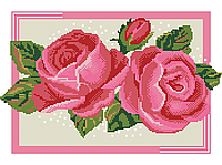 Схема для вышивки бисером цветы Розовые розы