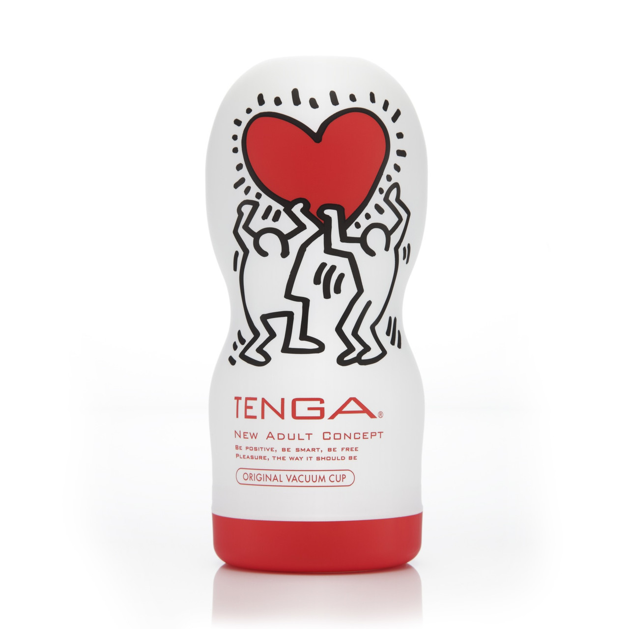 Мастурбатор-рот Tenga Keith Haring Deep Throat Cup, 16х7 см., фото 1