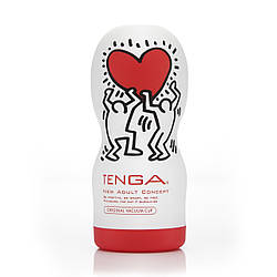 Мастурбатор-рот Tenga Keith Haring Deep Throat Cup, 16х7 см.