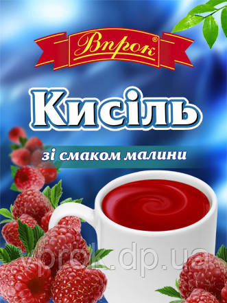 Малиновий кисіль 65 г ТМ "Впрок"
