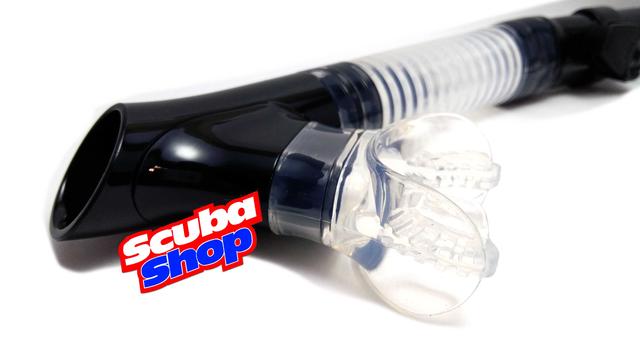 Трубка Cressi-Sub Tao Dry Black для підводного плавання