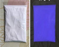 Светящийся порошок люминофор 5 гр пакет белый-фиолетовый
