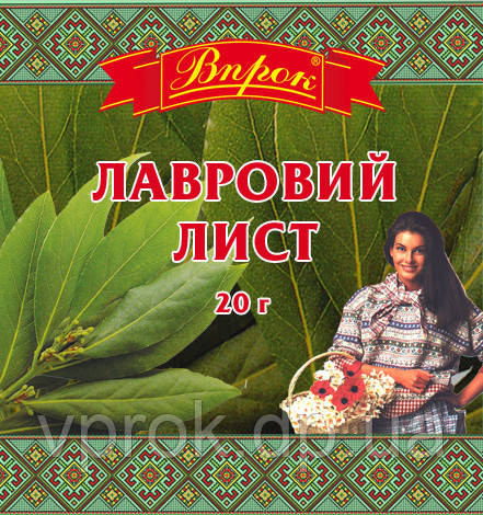 Лавровий лист 20 г ТМ "Впрок"