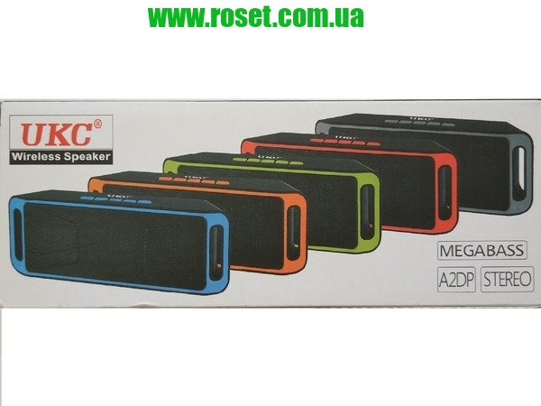 Портативна Bluetooth колонка UKS Wireless Speaker Megabass A2DP Stereo SC-208