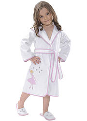 Халат Soft Cotton BALLERINA рожевий 2 роки 92см