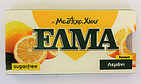 Жевательная резинка мастика-лимон, без сахара