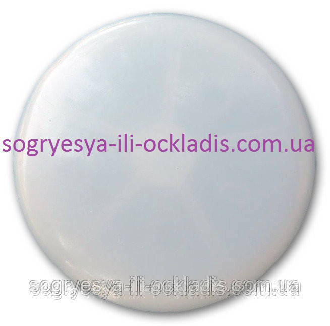 Тарілка штока 38 мм пластмасова під мембрану 53 мм (б.ф.у, Китай) колонок газових 10-12 літрів, к.з. 0746, фото 1