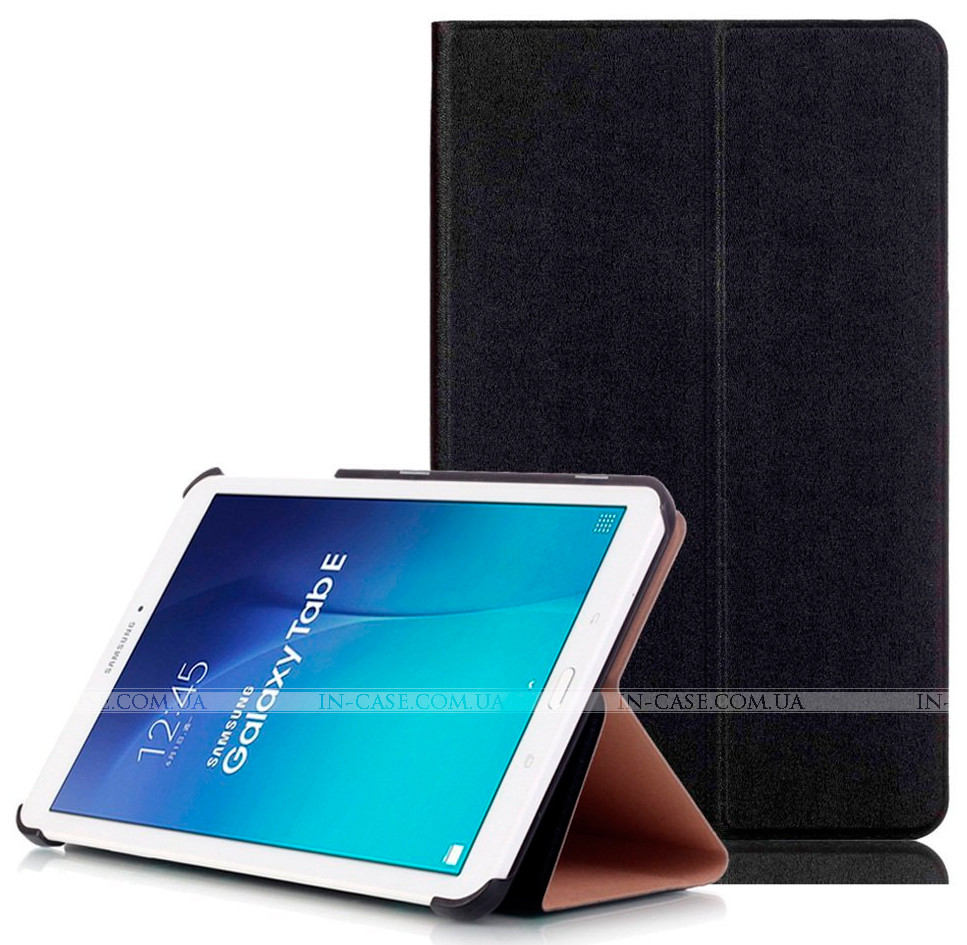 Чехол Slim Stand для Samsung Galaxy Tab E 9.6 SM-T560, SM-T561 Black + пленка, фото 1