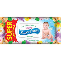 Вологі серветки SuperFresh 120