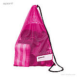 Сітка-мішок для інвентарю Sporti Mesh Bag (Pink) 78x50 см, фото 2