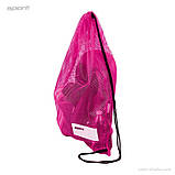 Сітка-мішок для інвентарю Sporti Mesh Bag (Pink) 78x50 см, фото 3