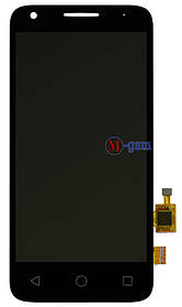 LCD модуль Alcatel 4027D чорний