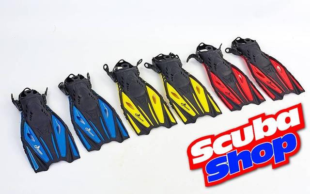 Ласти з відкритою п'ятою PL-451, розміри S - M(38-41), L-XL(42-45)