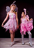 Бабочка розовая №4 прокат карнавального костюма