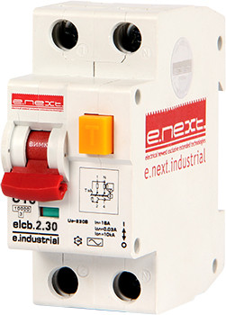 Диф.автомат e.industrial.elcb.2.25.30 2р 25А 30мА E. NEXT