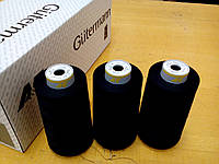 Нитки армовані A&E GUTERMANN Perma Core No 120 5000м чорний колір (32002)