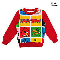 Уцінка - Тепла кофта Angry Birds для хлопчика. 95 см