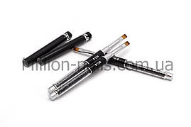 Пензель для гелю №6, прямий ворс, складна зі стразами