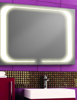 Дзеркало зі світлодіодним підсвічуванням 850х650, дзеркало з підсвіткою
