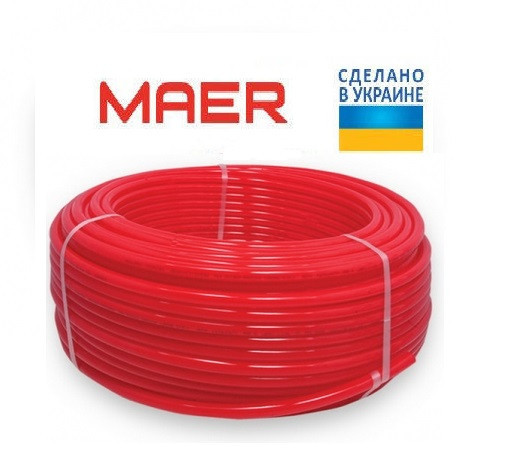 Труба зі зшитого поліетилену MAER PE-RT 16x2.0mm(Україна)