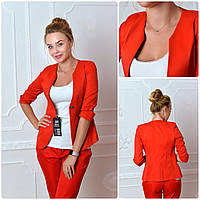 Жакет жіночий, модель 18, червоний