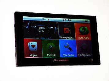 7" GPS-навігатор HD 4Gb+FM + НОВІ КАРТИ