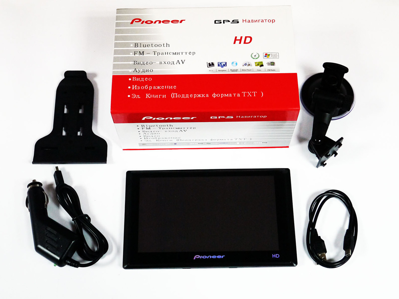 7" GPS-навігатор HD 4Gb+FM