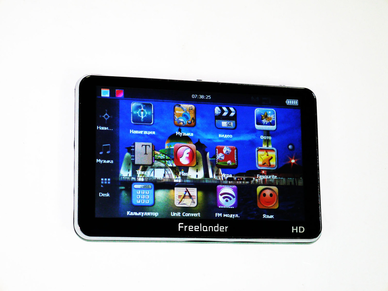 5" GPS навігатор Freelander G502BT HD+4Gb+FMT
