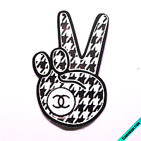 Патчі на блузи термо Peace [Свій розмір і матеріали в асортименті]